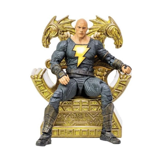 MCFARLANE TOYS DC BLACK ADAM - BLACK ADAM WITH THRONE 2410T