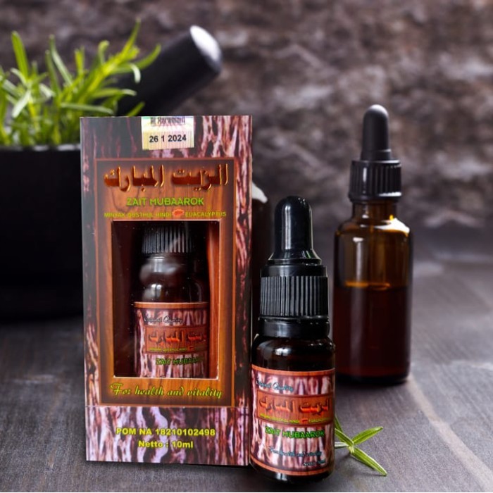 minyak essential qusthul hindy plus zait mubaarok