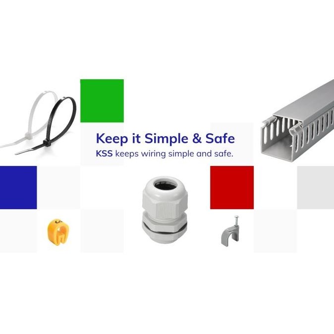 

KABEL TIS KABEL TIES CABLE TIE PENGIKAT KABEL KSS CV - 380 WHITE 2410T