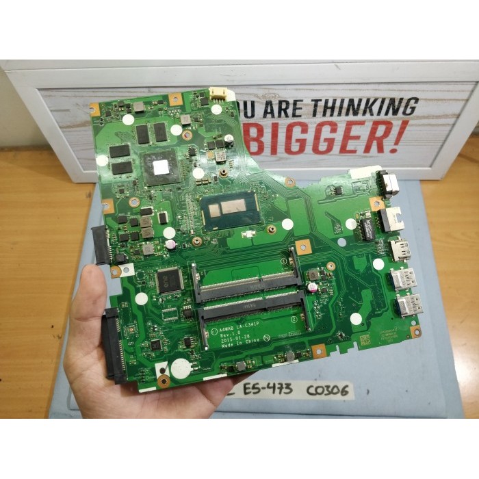 MOTHERBOARD MAINBOARD MESIN ACER ASPIRE E5-473 ORIGINAL CABUTAN