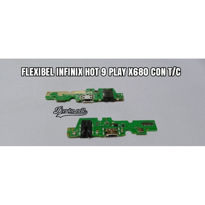 FLEXIBEL FLEXIBLE KONEKTOR CHARGER INFINIX HOT 9 PLAY X680
