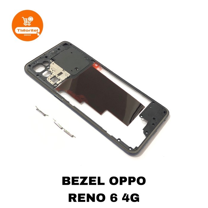 BEZEL OPPO RENO 6 4G / HOUSING CASING TUTUP MESIN OPPO CPH2235