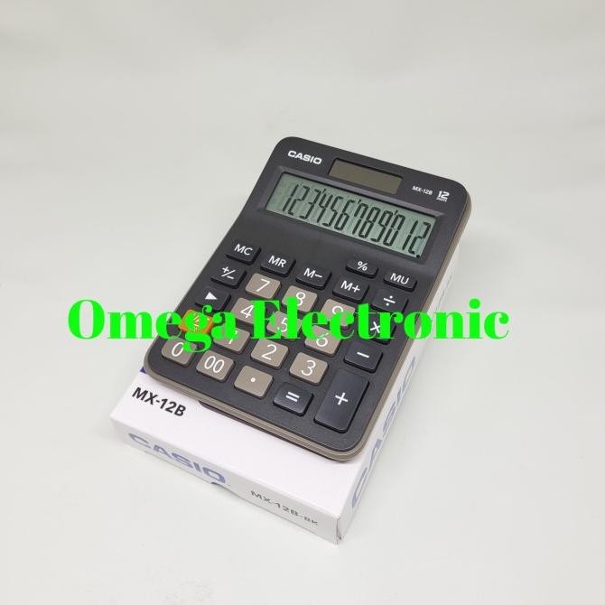 

Casio Calculator MX-12B - Kalkulator Meja Office Desktop MX 12B LTF