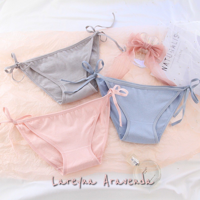 MURAH LAREYNA ARAVENDA CELANA DALAM WANITA SEXY KATUN HALUS TALI SAMPING CD005 PREMIUM