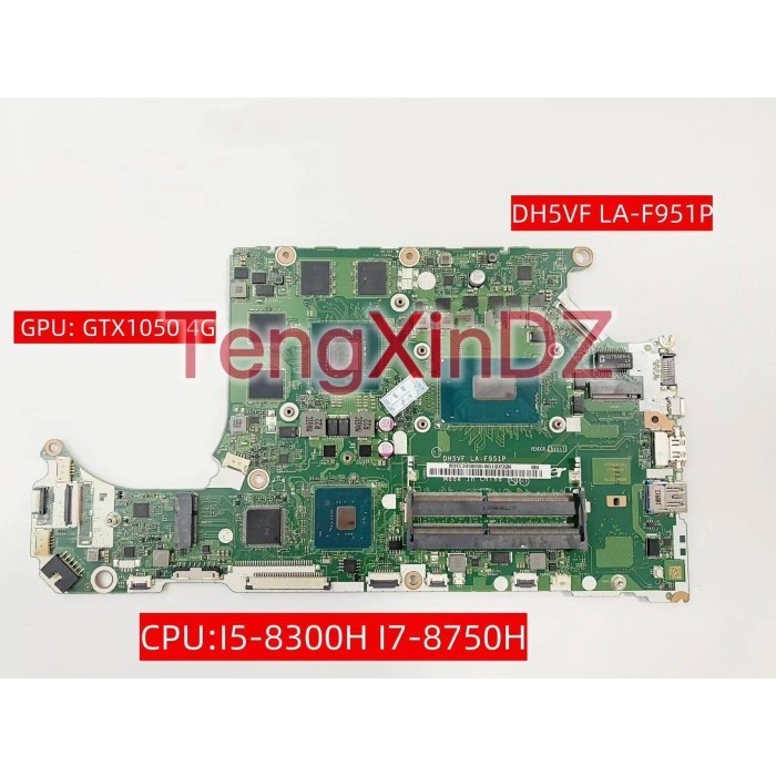 ACER NITRO 5 AN515-52 LAPTOP MAINBOARD-DH5VF LA-F951P MESIN