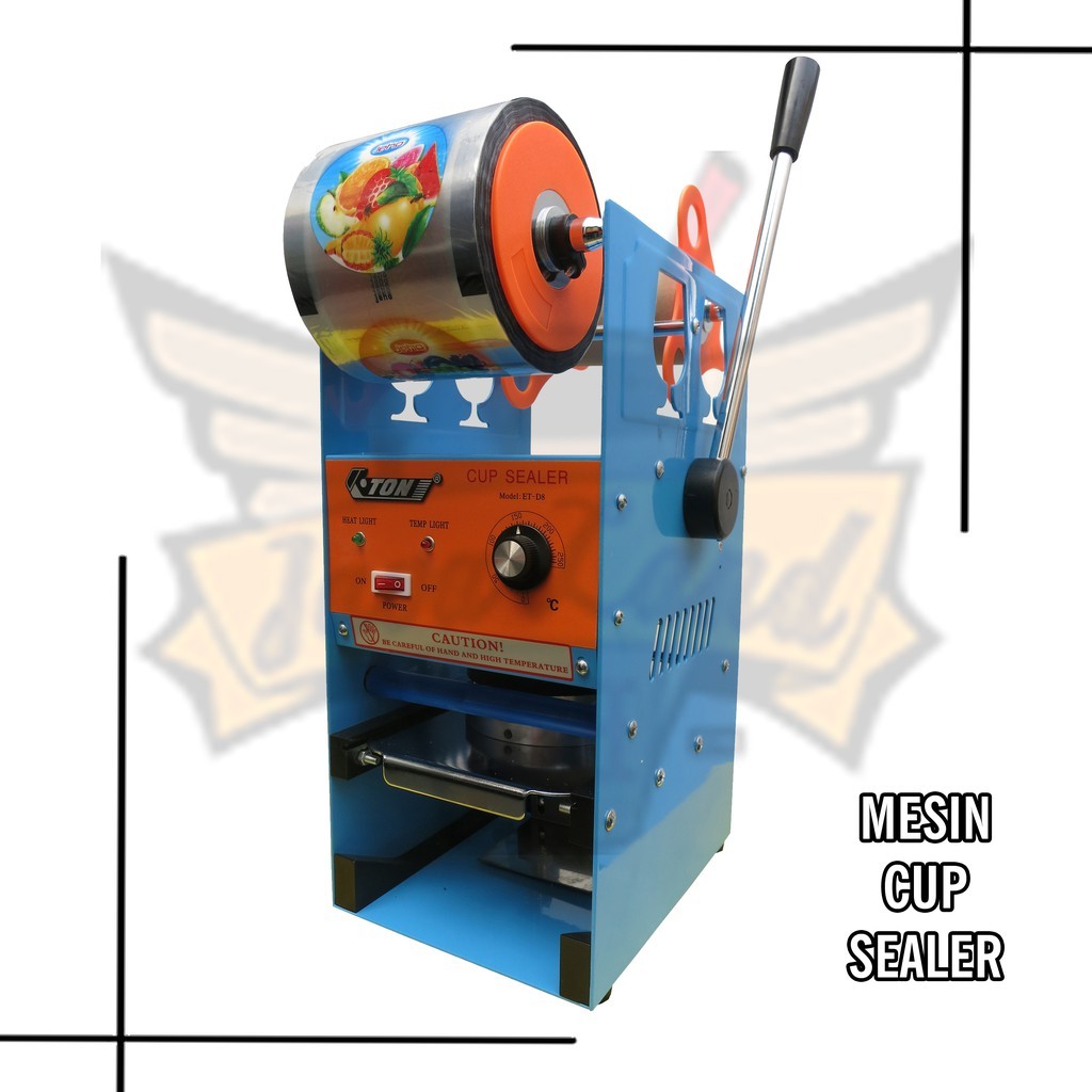 Mesin Cup Sealer Eton ET D8 khusus GOJEK