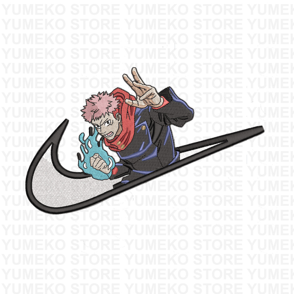 Kaos Bordir Anime - Itadori Yuuji | Jujutsu Kaisen