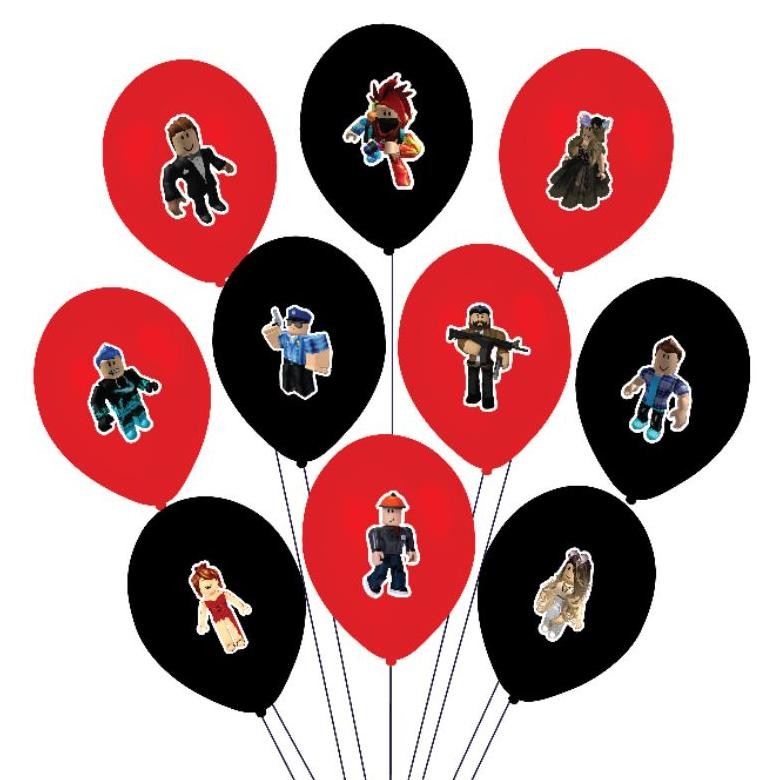 TERLARIS BALON ROBLOX BALON HAPPY BIRTHDAY DEKORASI ULANG TAHUN DEKOR ULTAH HIASAN DINDING BALON KAR