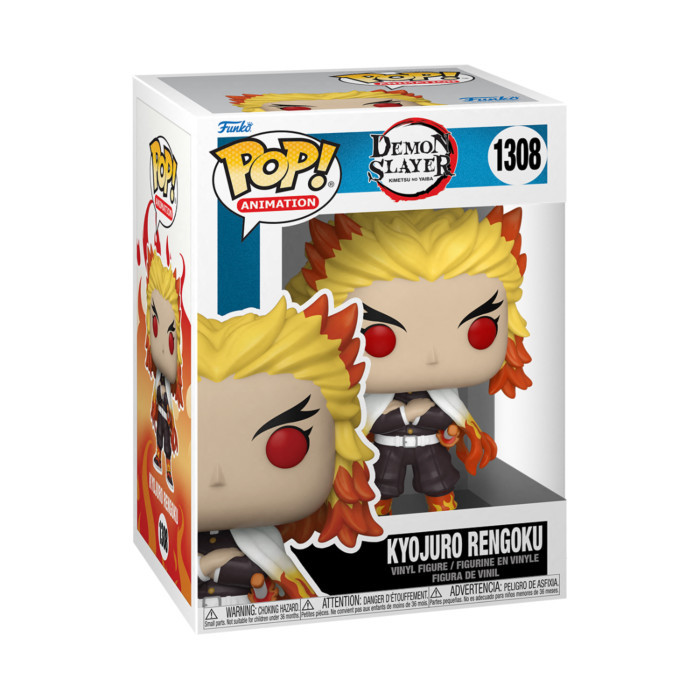 Funko Pop Demon Slayer Kimetsu No Yaiba Kyojuro Rengoku Glow GITD