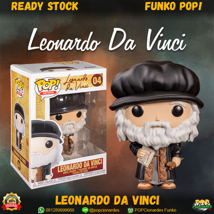Funko POP Artists - Leonardo da Vinci - Leonardo da Vinci Exclusive