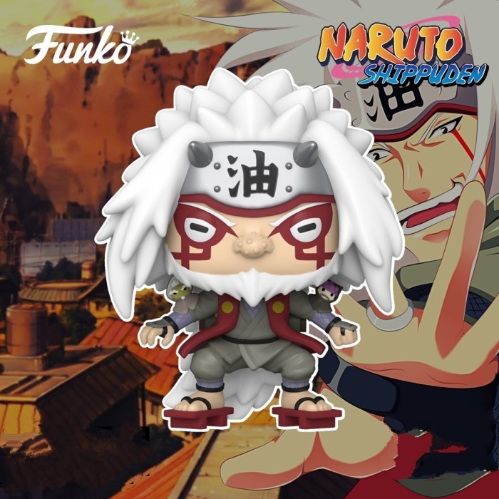 ORIGINAL Funko Pop Naruto Jiraiya Sage Mode Anime Manga Figure Ninja