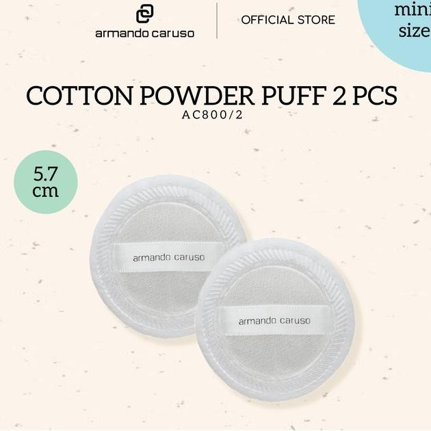 Armando Caruso Cotton Powder Puff White - 800/2