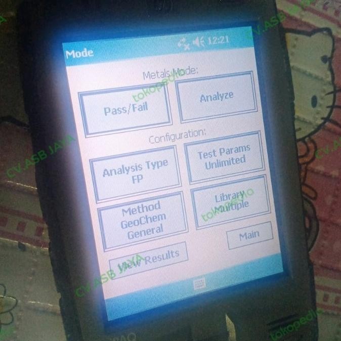 BRUKER TURBO S1 ORIGINAL'T PORTABLE SD-LE XRF SPECTROMETER MURAH