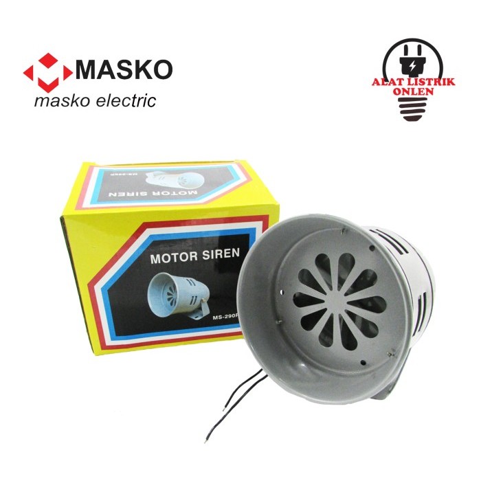 Barang Terlaris ALARM SIRINE MS-290 INDUSTRI MASKO PABRIK BELL BEL MS290 MS 290