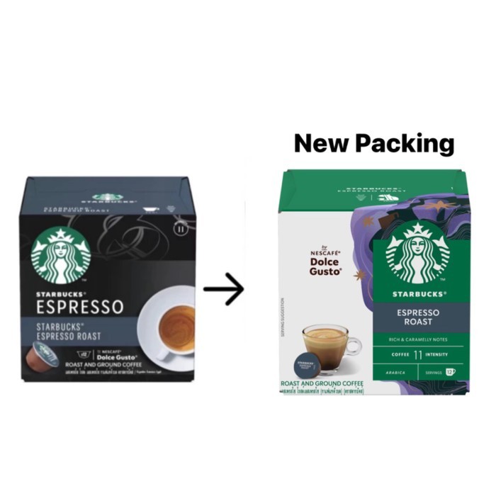 

Nescafe Dolce Gusto Starbucks Espresso Roast - Coffee Capsules