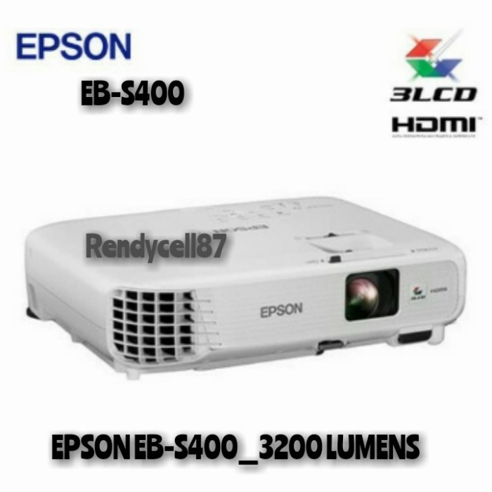 anyar@ Projector EPSON EB-S400 SVGA 3200 Ansi Lumens_EPSON EB-S400