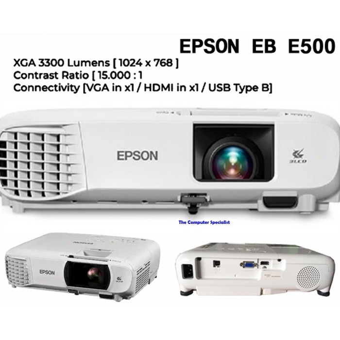 anyar@ Proyektor Epson EB-E500 pengganti S400