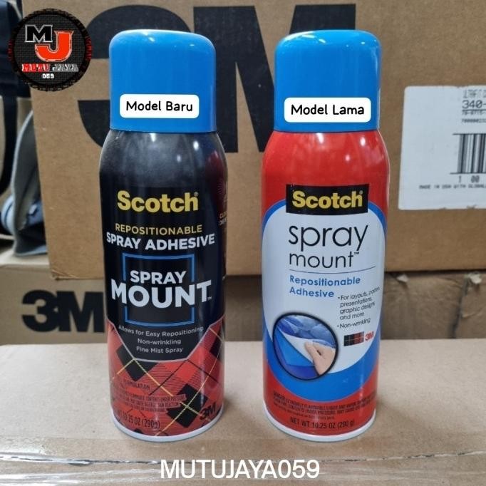 

Scotch 3 M Spray Mount Repositionable Adhesive 6065 Lem Semprot