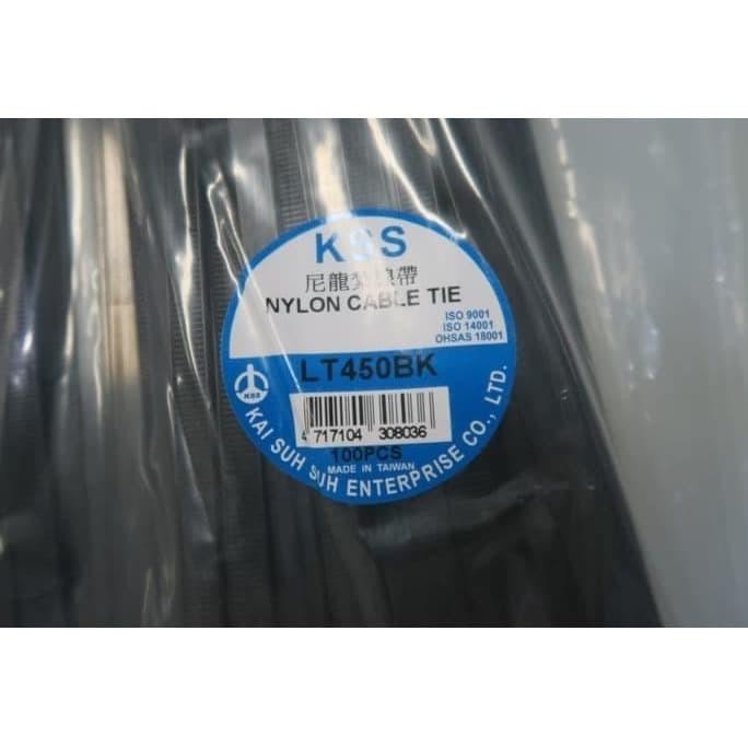 

Kabel Ties KSS / Kabel Ties 45cm LT450BK/WH (450 x 8mm) Hitam Putih