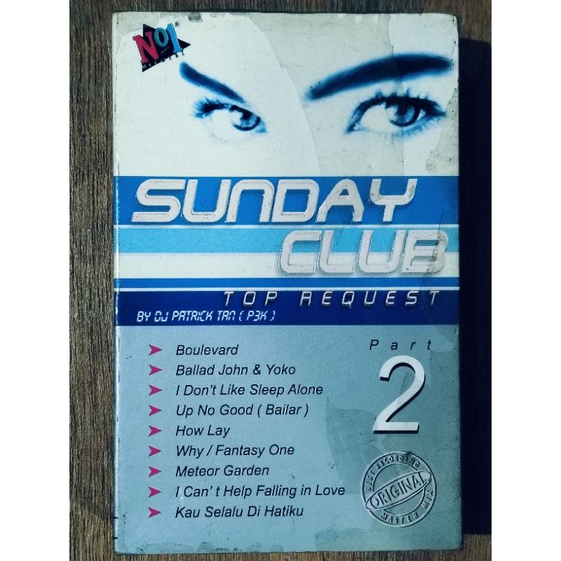kaset pita disco Sunday club 2 top request