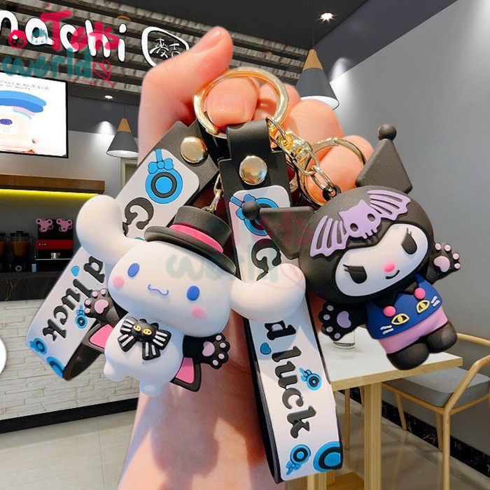 

Beli - Gantungan Kunci Sanrio Catpaw Kuromi Melody Cinnamonroll Pachacco Hellokitty Lucu Imut