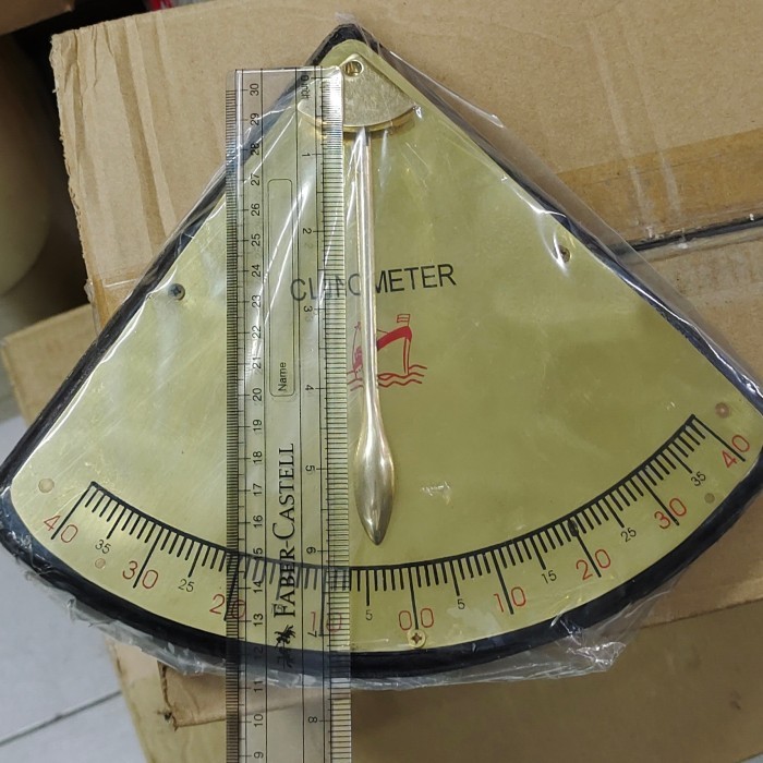 

Beli - Clinometer Kuningan 6 Inchi / Klinometer Kapal