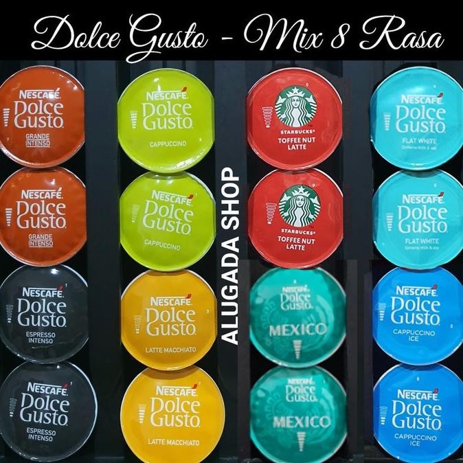 

Mix 8 Rasa - Kapsul Nescafe Dolce Gusto - Cappuccino Mix