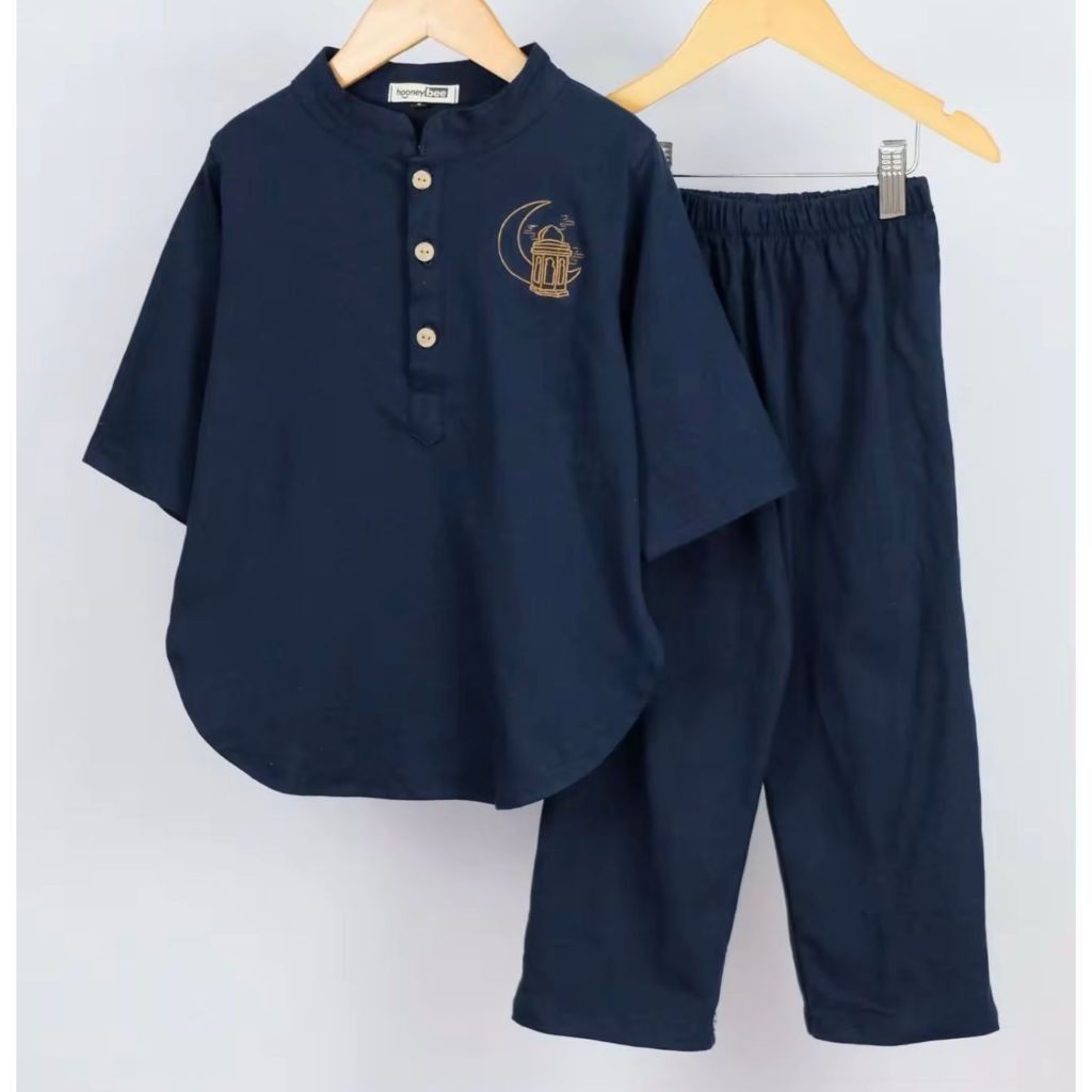 Setelam Kko Kombinasi Murah Wanset Kid Bahan Tebal Onset Moslem Oneset Setelan Koko Fashion Muslim A