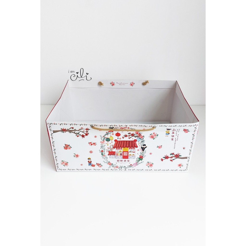 

(Paperbag 33X24X15 Cm Imlek) Paperbag Tas Sincia Chinese New Year Terbaru