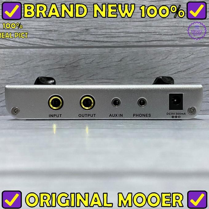 Efek Gitar Mooer Pe100 Multi Effects Processors Pedal Guitar Pe-100