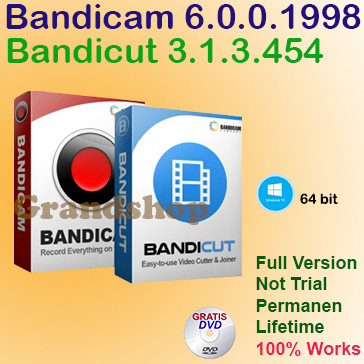 Bandicam, Bandicut (Full Version, Not Trial