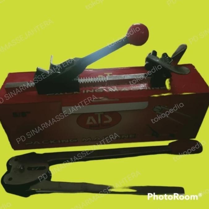 

alat packing manual pengikat tali strapping plastik 5/8" ATS promo