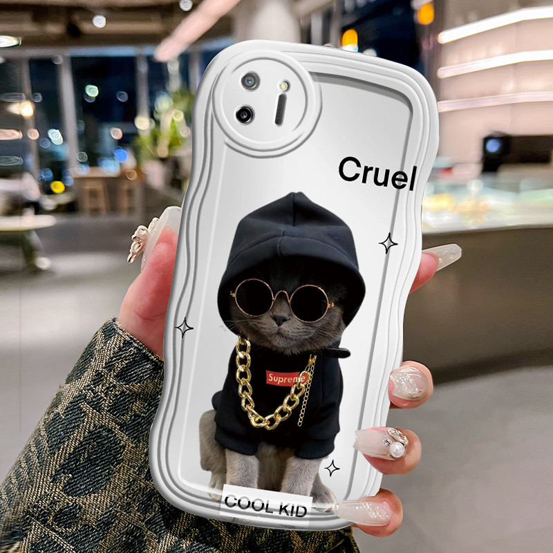 Casing Hp Untuk Realme C11 2020 Case Casing pelindung silikon Softcase HP Kesing trendi transparan c