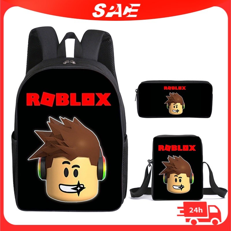 

COD✨ Tas Sekolah Pelajar Roblox, Berbagai Pilihan Tas Makan, Tempat Pensil, Ransel Cetak Robles Set Tiga |E5D4DA23|
