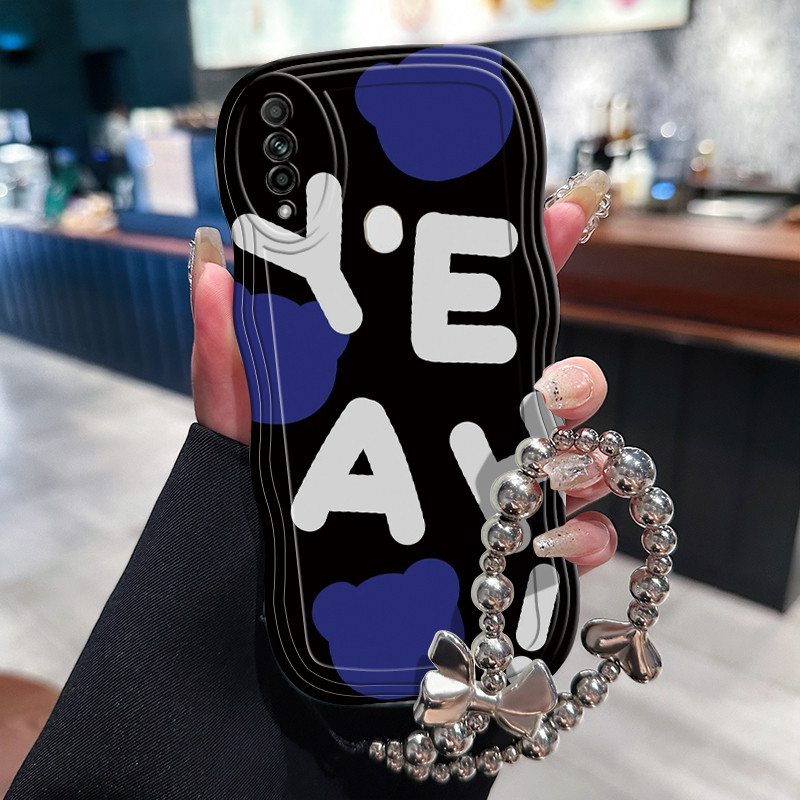 Casing Hp Untuk OPPO A31 2020 A8 Case Casing Silikon Softcase Anti Drop rantai Kasing HP Kesing pola