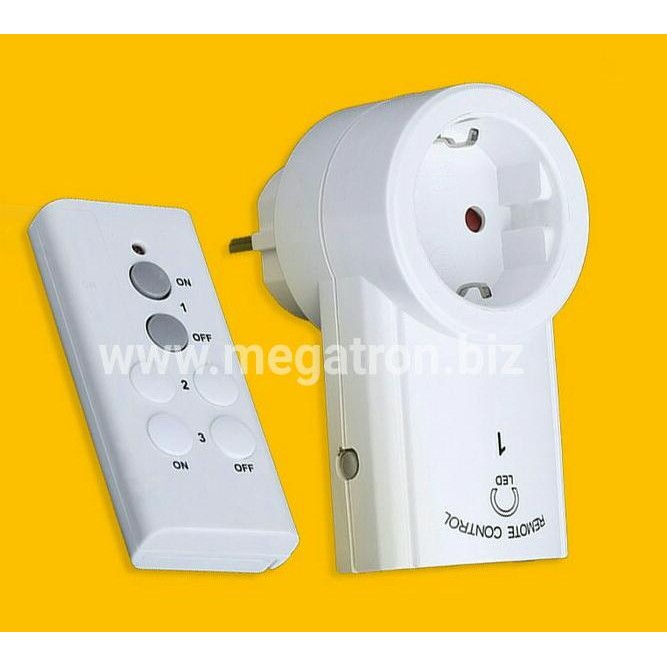 Wireless Remote On/Off Switch - Saklar On/Off Pakai Remote