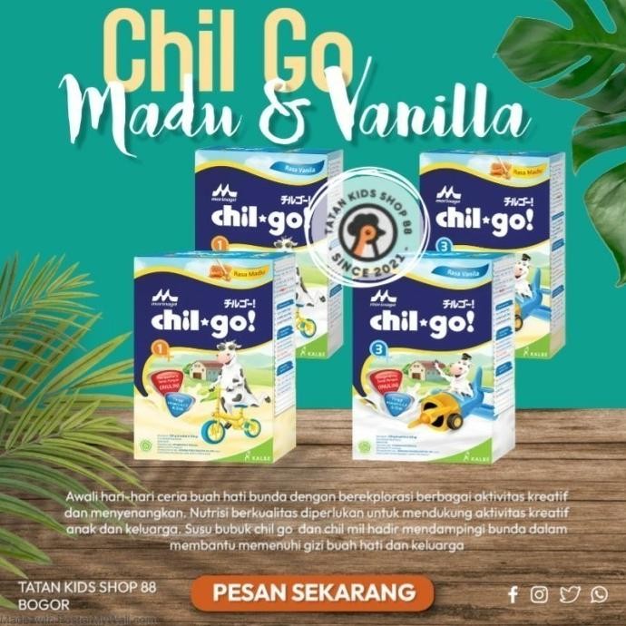 

Susu Anak Balita Morinaga Chil Go 1 3 Tahun 700gr Rasa Vanila Madu VIP