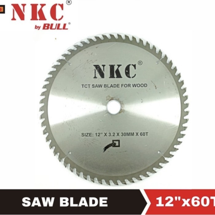 ready2 Mata potong kayu circular saw tct saw blade 12 inch 60 T NKC
