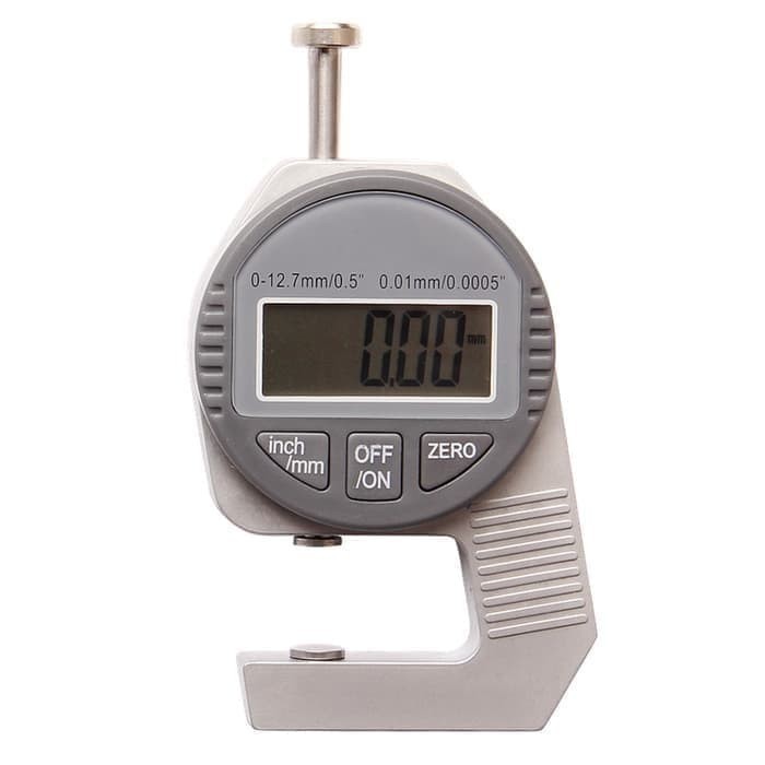 

newgan!! Digital Thickness Gauge 0-12.7mm alat ukur ketebalan Kawat Kertas Plat