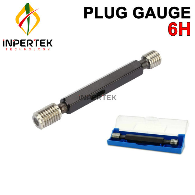 

newgan!! Thread Plug Gauge M8X1.25 LEXEES 6H Screw M8 X 1.25 Ulir Metric Gage