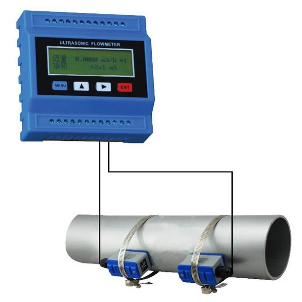 

newgan!! Ultrasonic Flow Meter 15-100mm TS-2 TUF2000M Flowmeter TUF-2000M TS2