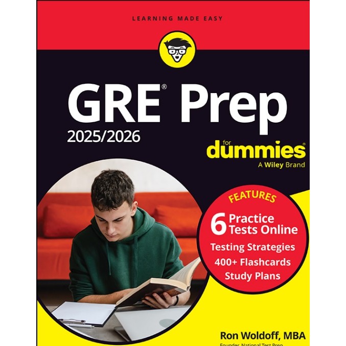 

GRE Prep 2025-2026 for Dummies ( D )