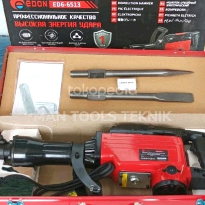MESIN JACK HAMMER DRILL PH65 EDON BOR BOBOK BETON BOBOK BATU EDON PH6