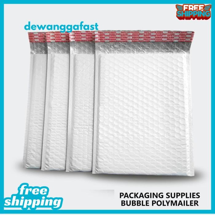 

AMPLOP BUBBLE WRAP PLASTIK SEGEL PADDED ENVELOPE POLY MAILER PACKAGING KUALITAS TERBAIK
