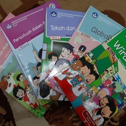 

Paket Buku kelas 6 Tematik Depdikbud Semester 1 Tema 1,2,3,4,5