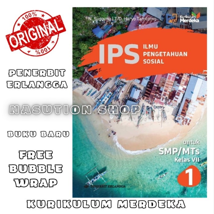 

Buku IPS Kelas 1 / 7 Vll SMP/MTs Erlangga Kurikulum Merdeka Original