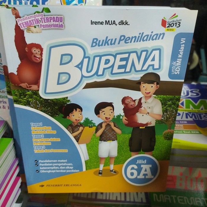 

BUKU BUPENA ERLANGGA KELAS 6 SD KURIKULUM 2013 / BUPENA 6A