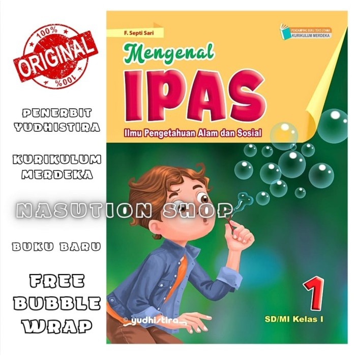 

Buku Mengenal IPAS Kelas 1 2 3 4 5 6 SD/MI Yudhistira Kurikulum Merdeka Original - Ilmu Pengetahuan