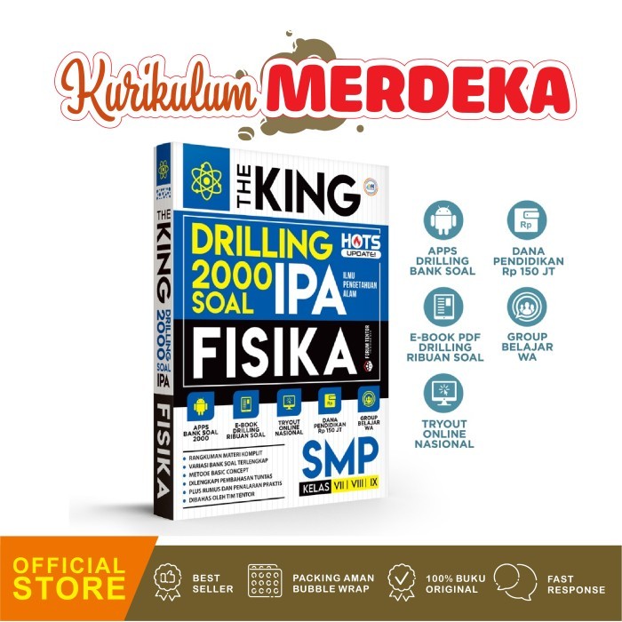 

THE KING DRILLING 2000 SOAL FISIKA SMP