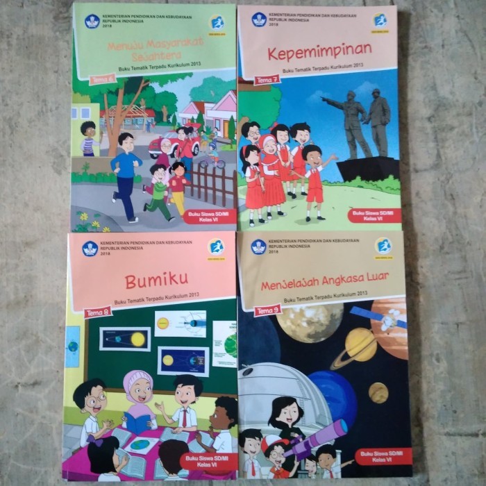 

BUKU TEMATIK KELAS 6 SD/MI (tema 6,7,8,9)